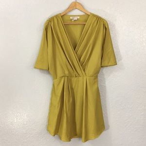 Citron-Mustard Statement Dress
